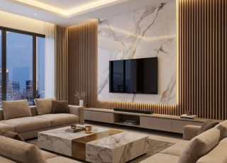 Tấm nhựa Pvc vân đá giá sỉ tại Nam Bộ 