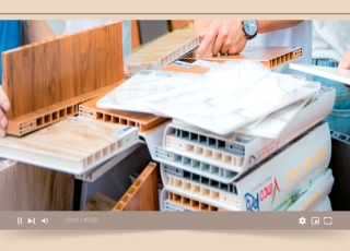 Thi công tấm ốp tường tấm ốp nano, thi công tấm trang trí lam sóng, thi công tấm pvc vân đá tại Quận 12