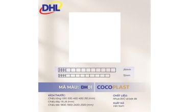 Tấm nhựa COCOPLAST - DH01 