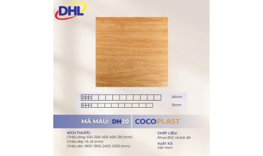 Tấm nhựa COCOPLAST - DH20