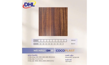 Tấm nhựa COCOPLAST - DH38